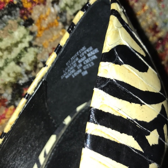 Zebra Print Heels - Picture 3 of 3